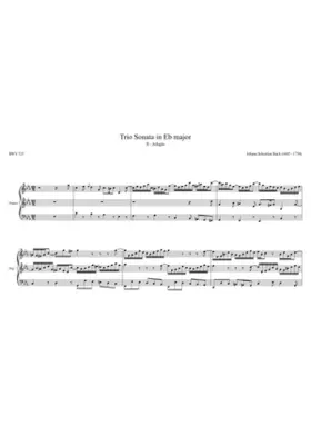 Organ Sonata No.1 in E-flat major BWV 525