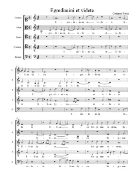 Egredimini et videte