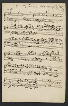 Keyboard Sonata in E-flat major
