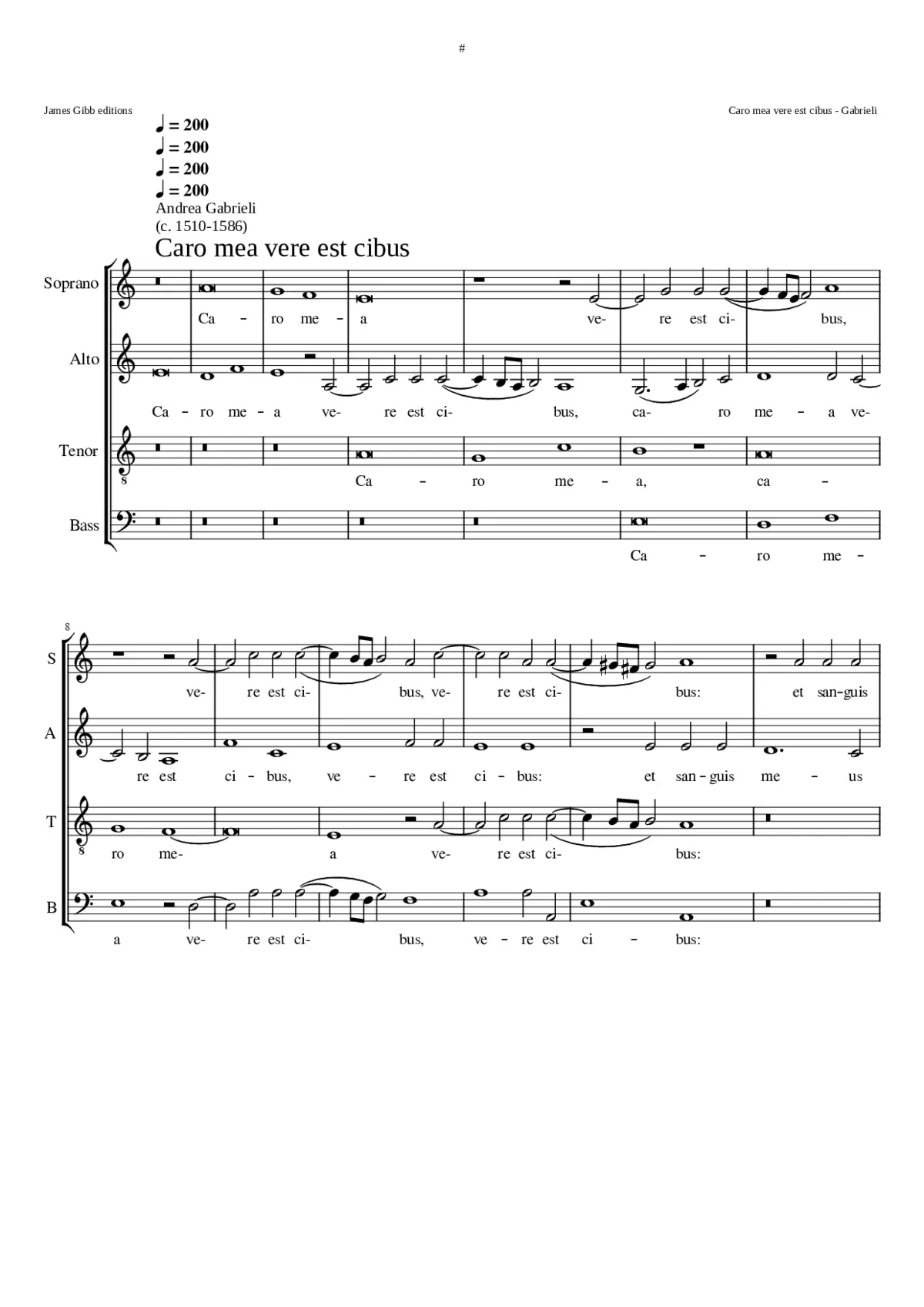 Caro mea vere est cibus - Page 1
