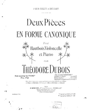 2 Pièces en forme canonique