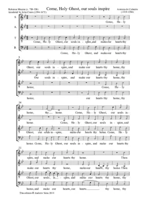 Come, Holy Ghost, our souls inspire