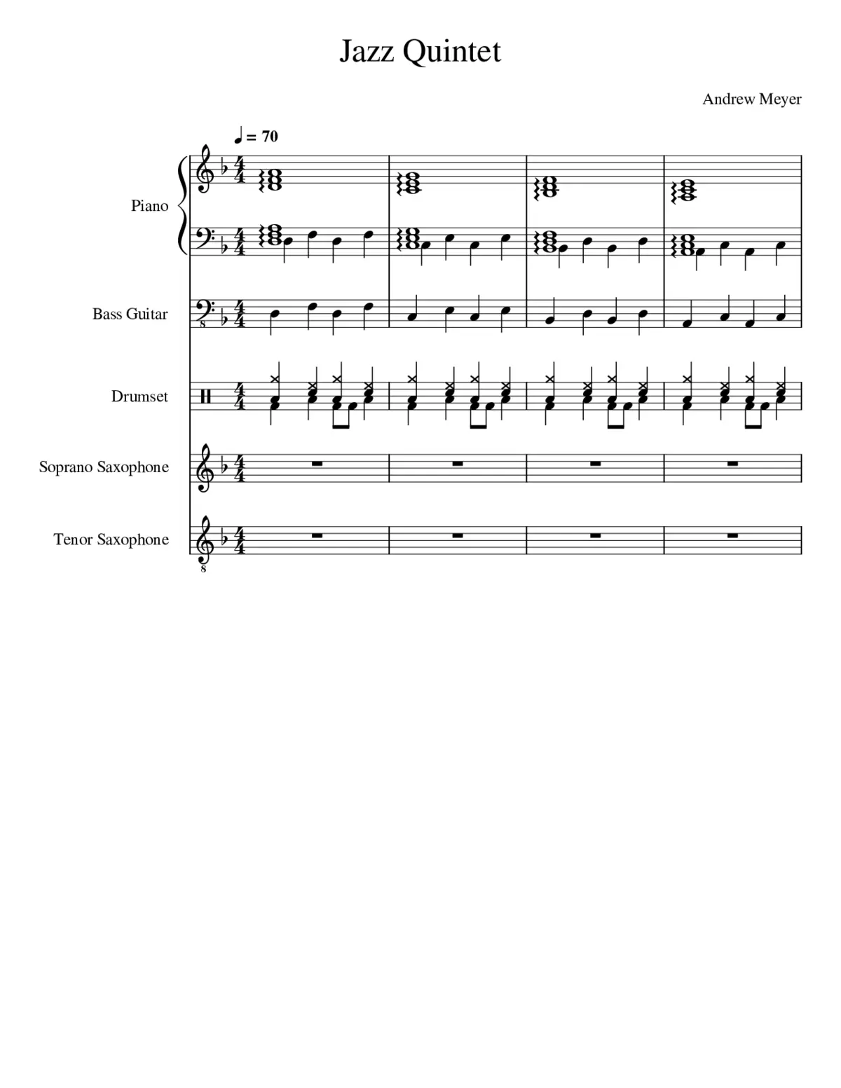 Jazz Quintet - Page 1