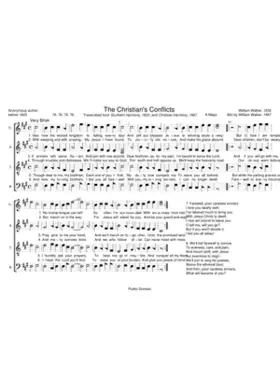 The Christian's Conflicts - William Walker