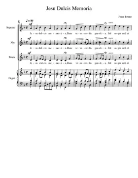 Jesu Dulcis Memoria