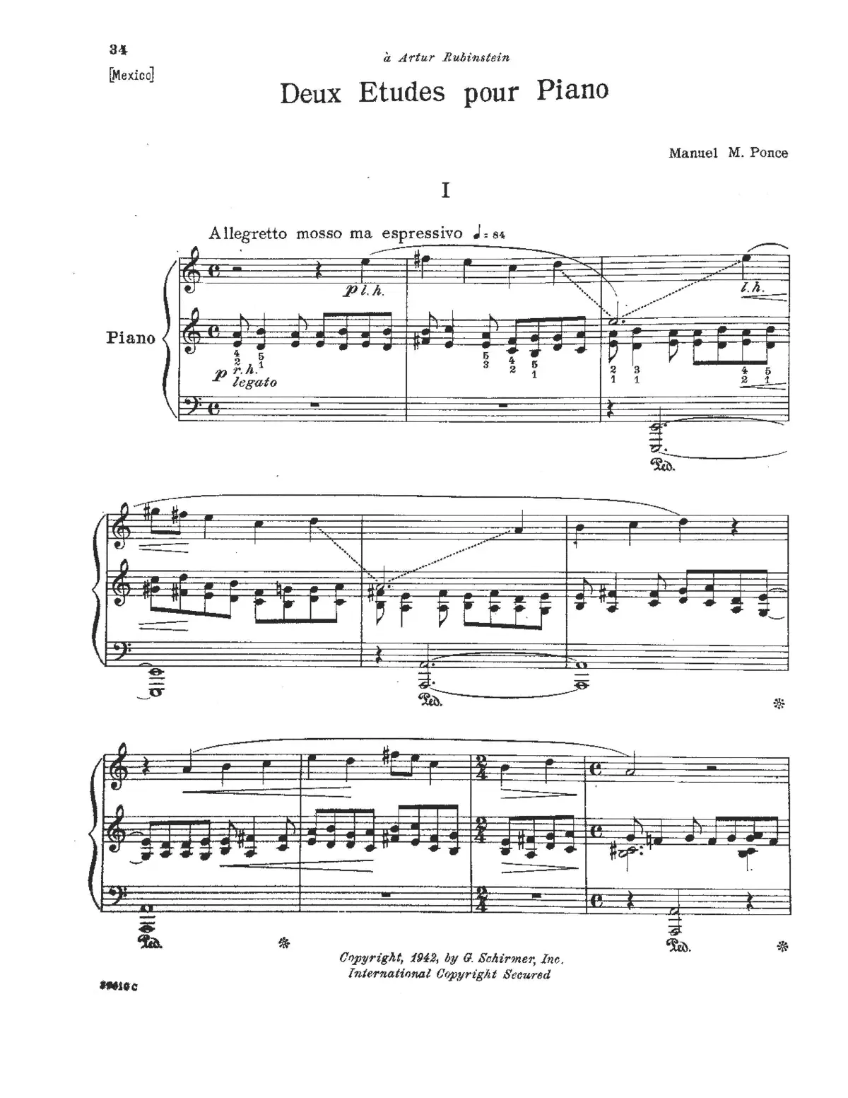 Deux Etudes - Page 1