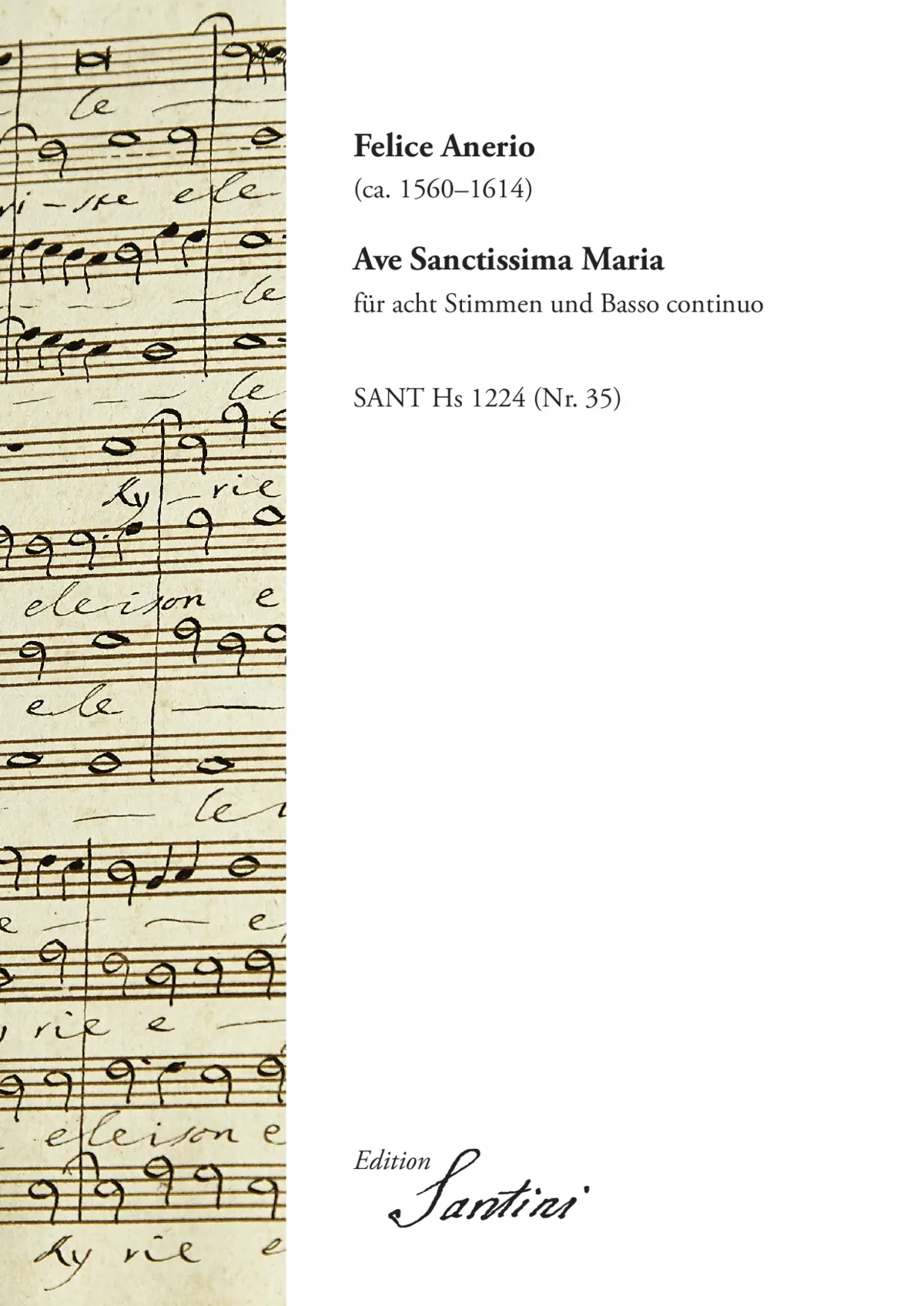 Ave Sanctissima Maria - Page 1