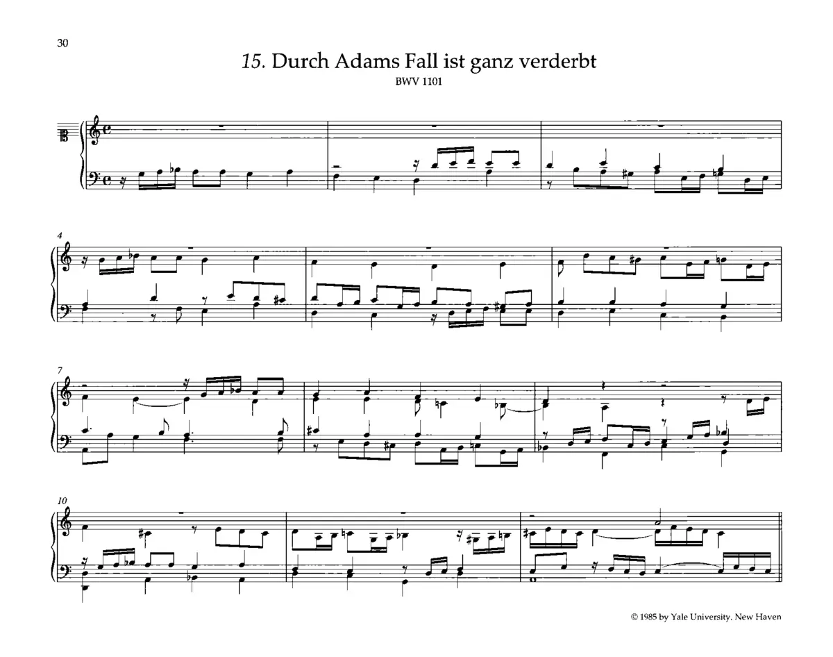 Durch Adams Fall ist ganz verderbt - Page 1
