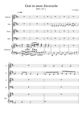 Ehre sei Gott in der Höhe BWV 197a