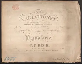 12 Variations on 'God Save the King'