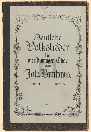 14 Deutsche Volkslieder - Page 1