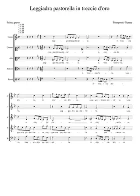 Leggiadra pastorella in treccie d'oro