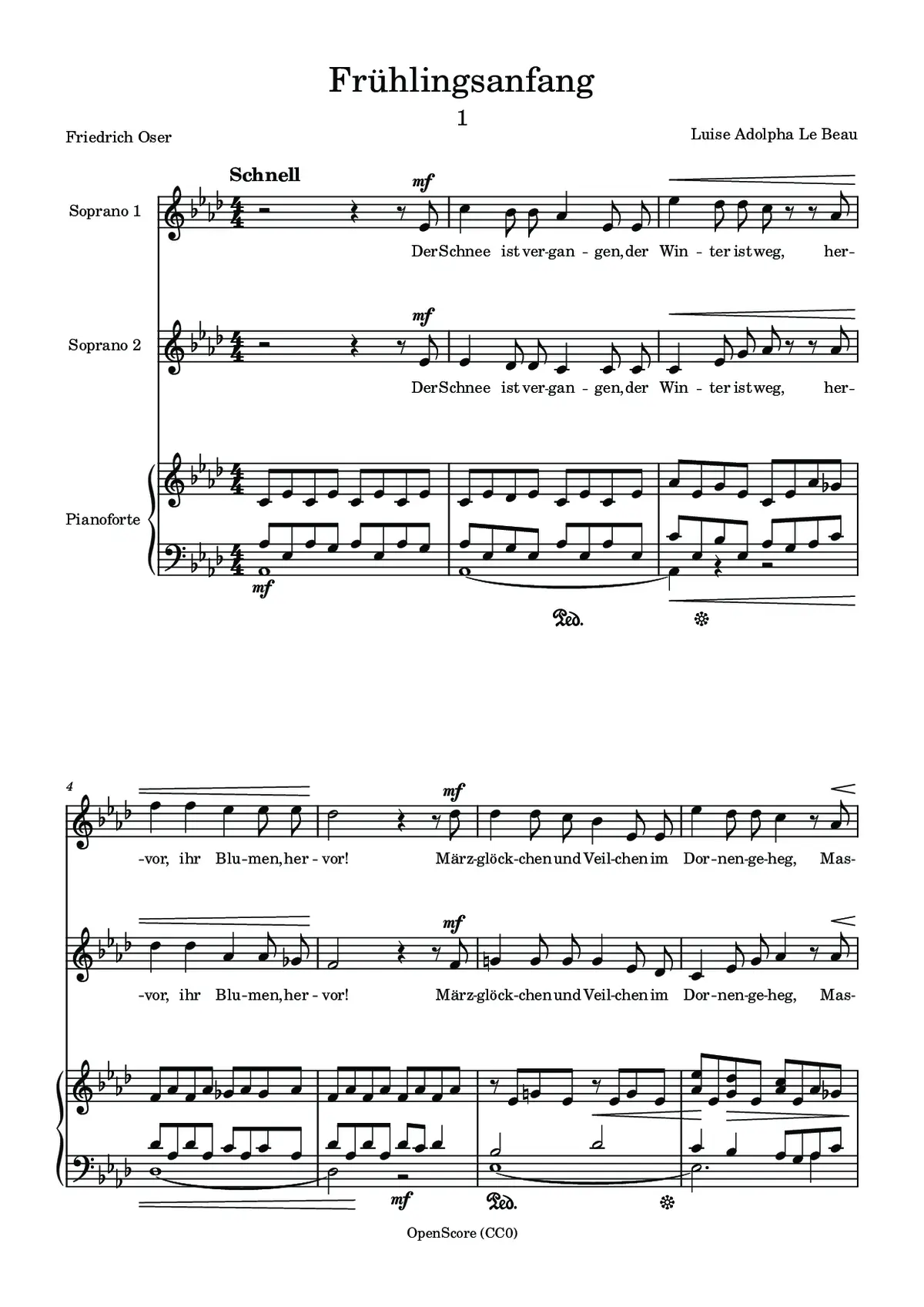 Frühlingsanfang - Page 1