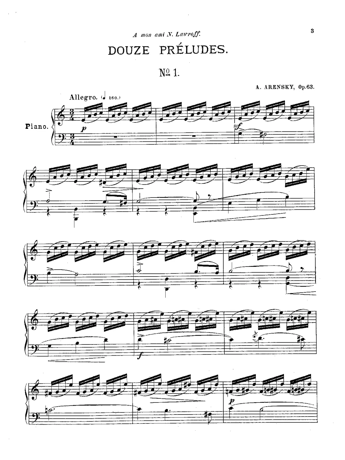 12 Preludes - Page 1
