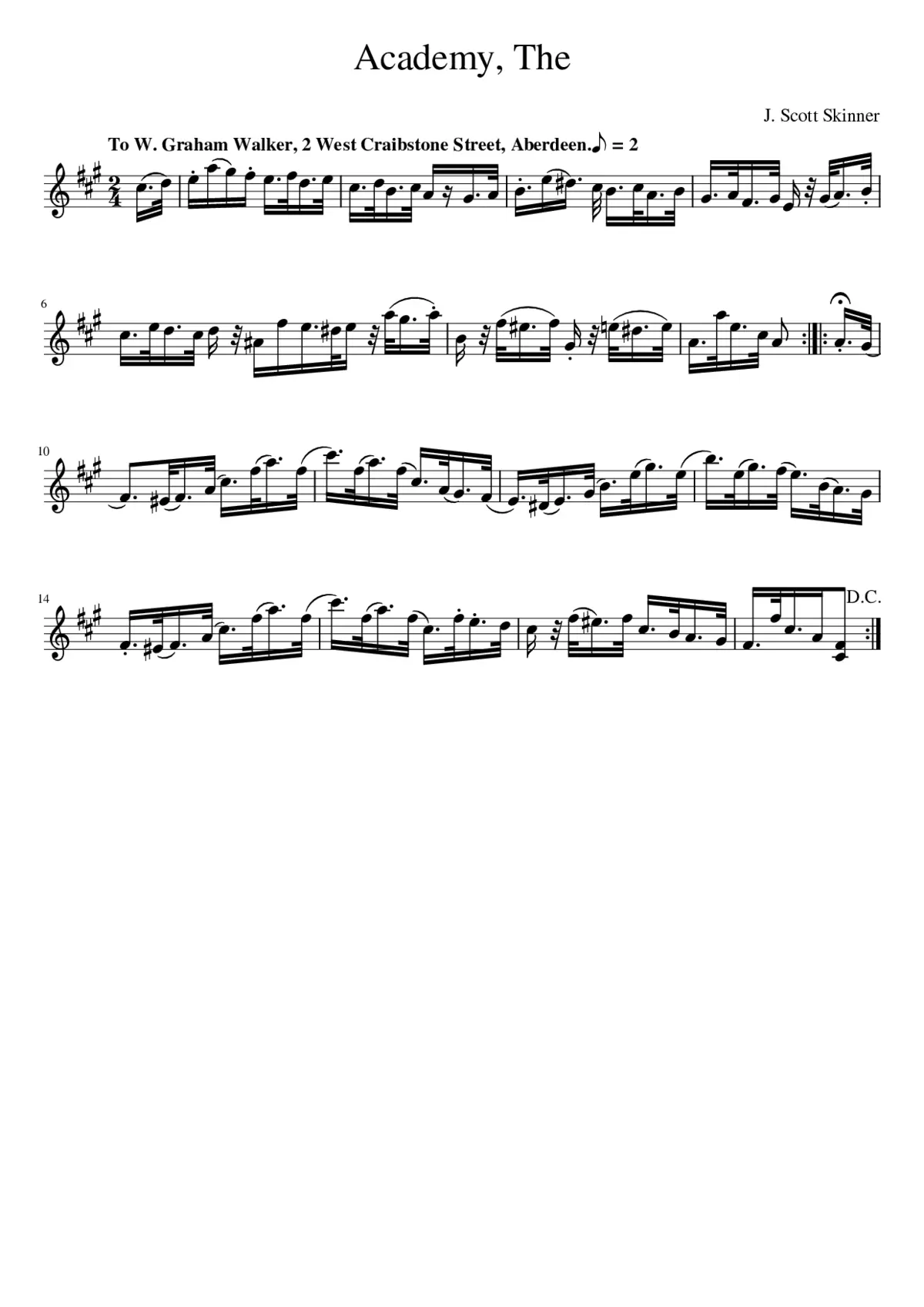 The Academy - Page 1