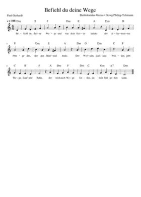 Befiehl du deine Wege