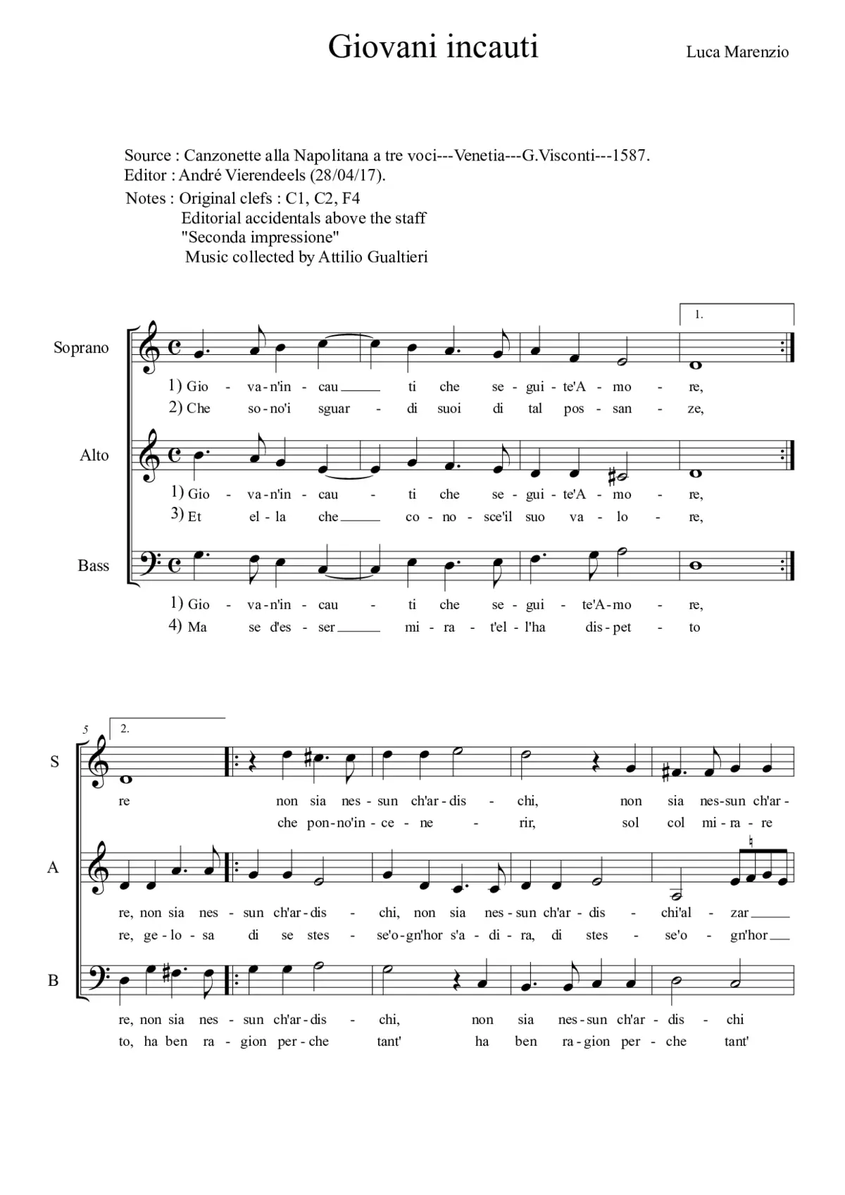 Giovani incauti - Page 1