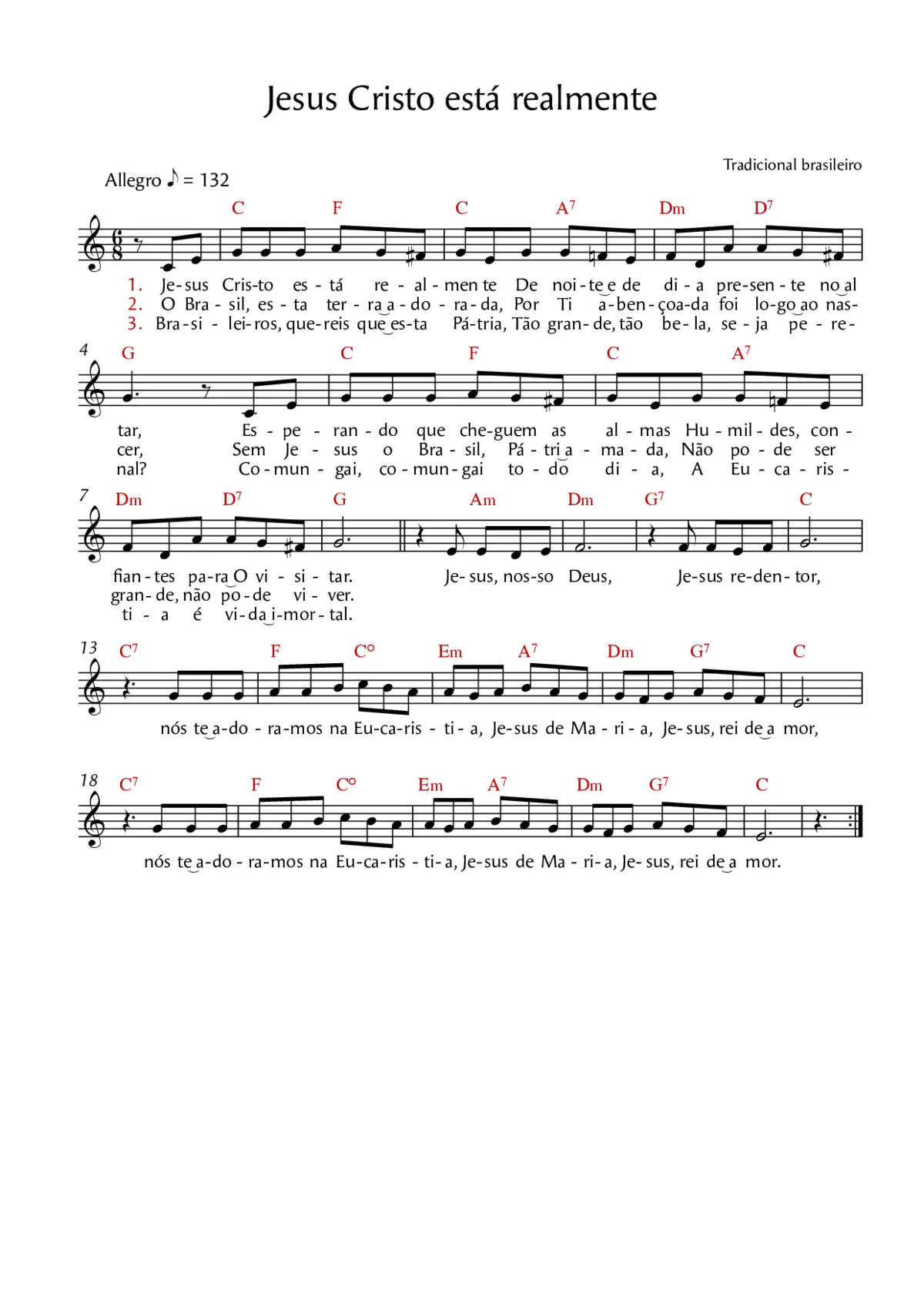 Jesus Cristo está realmente - Page 1