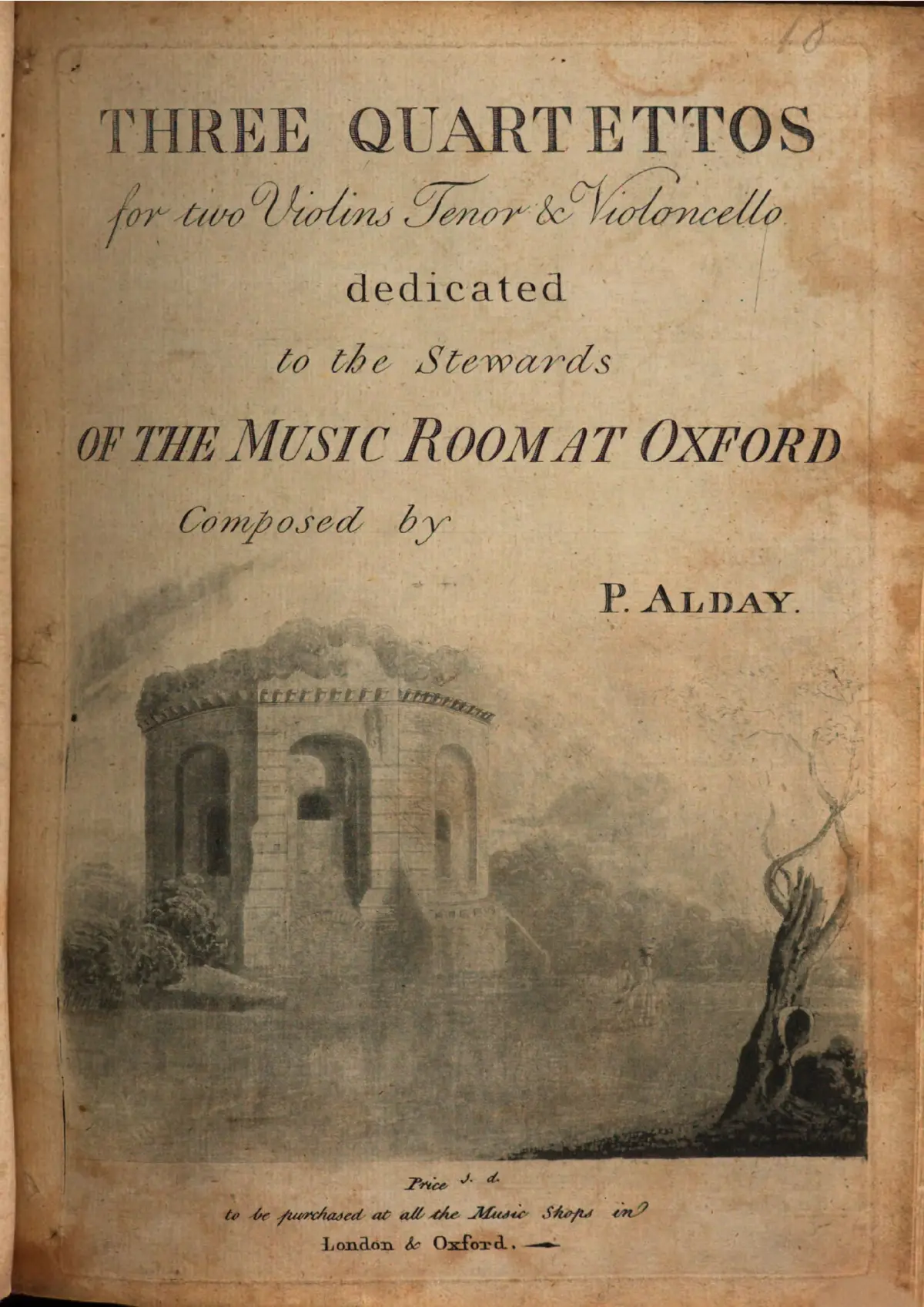 3 'Oxford' String Quartets - Page 1