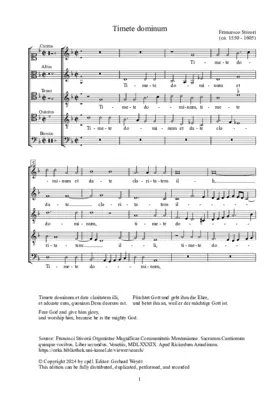 Timete dominum