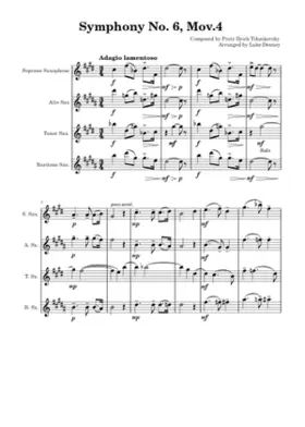 Symphony No. 6 in B minor Op. 74 (Pathétique Symphony)