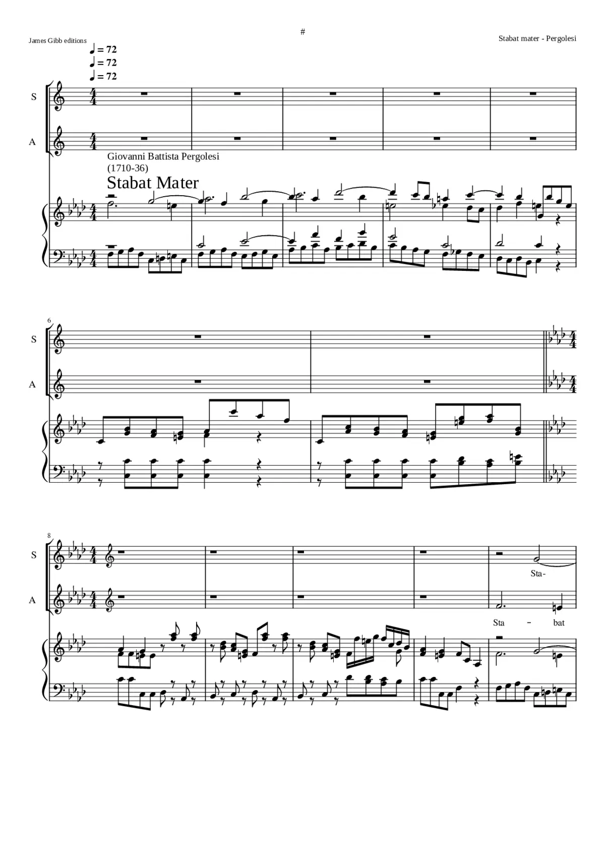 Stabat Mater P.77 - Page 1