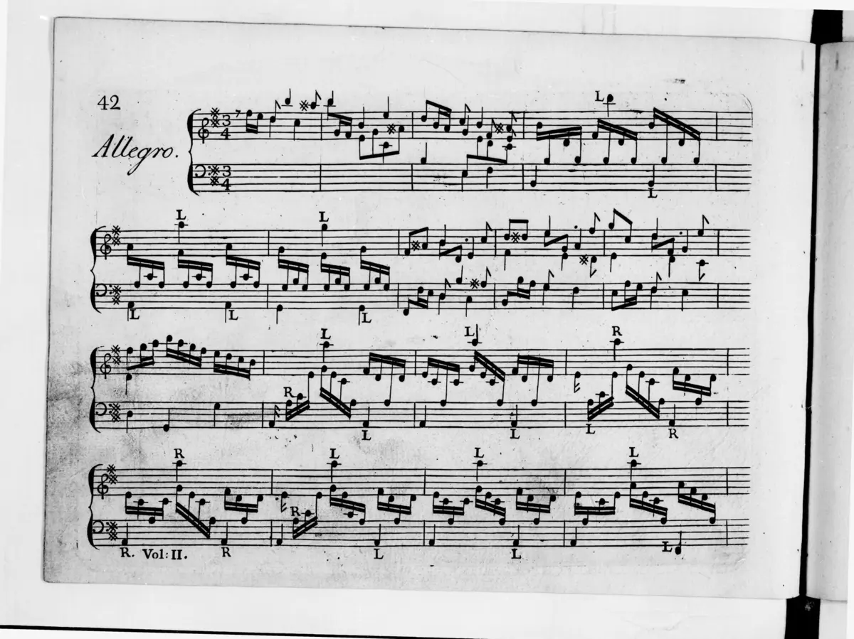 Keyboard Sonata in B minor - Page 1