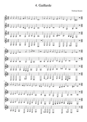4. Gaillarde