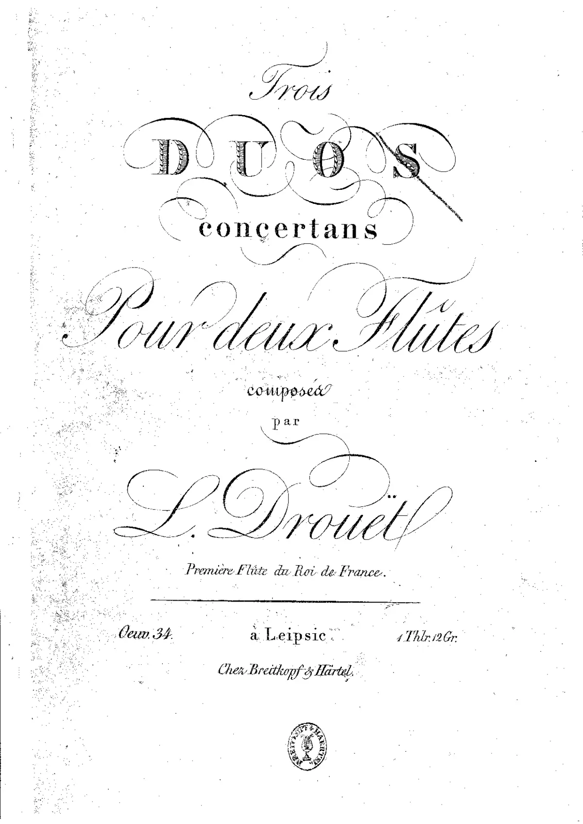 3 Duos concertans - Page 1