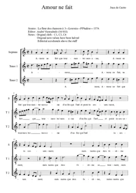 Amour ne fait que tourmenter