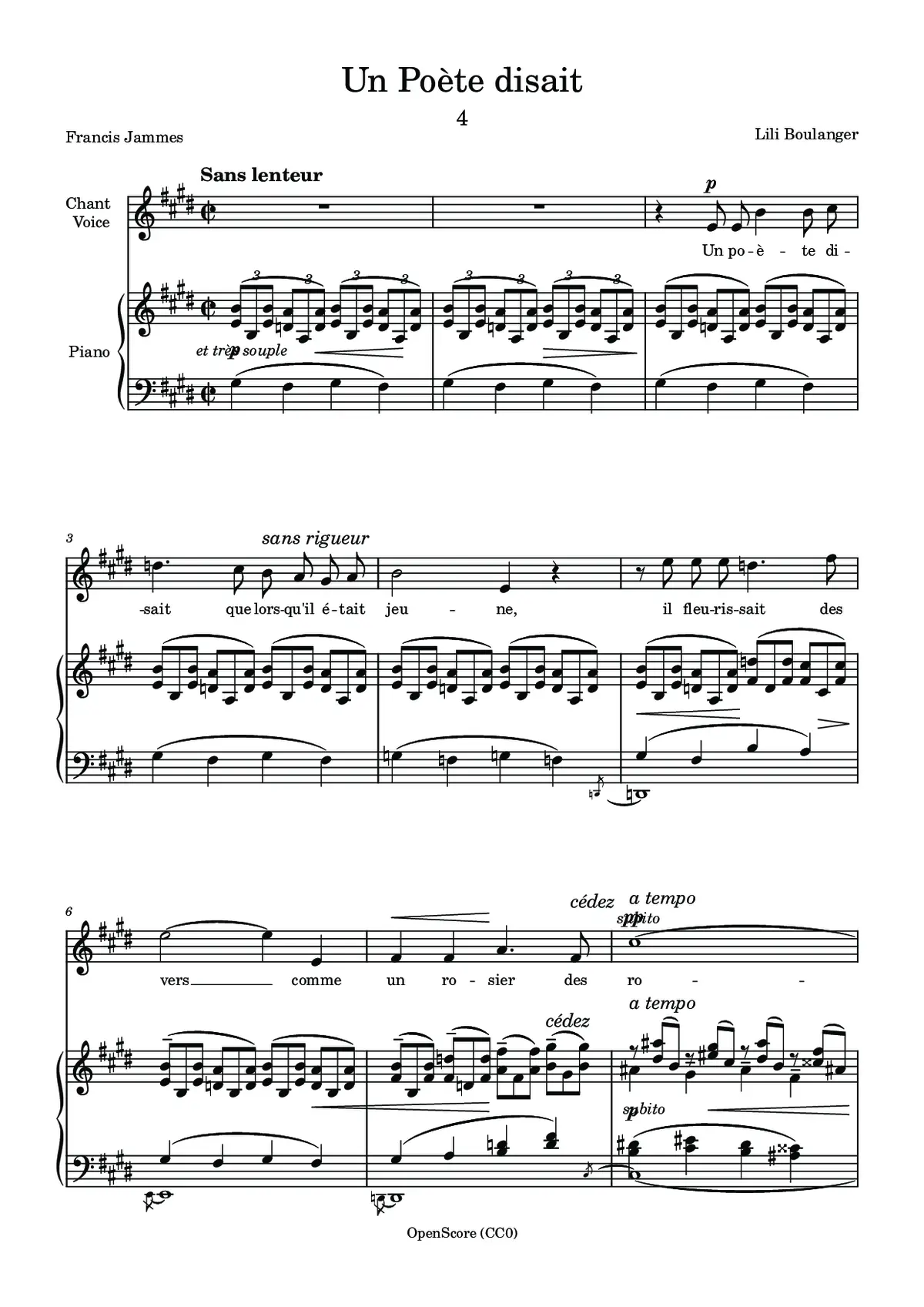 Un poète disait - Page 1