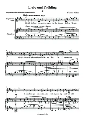 Liebe und Frühling I