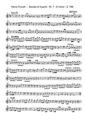 Trio Sonata in E minor