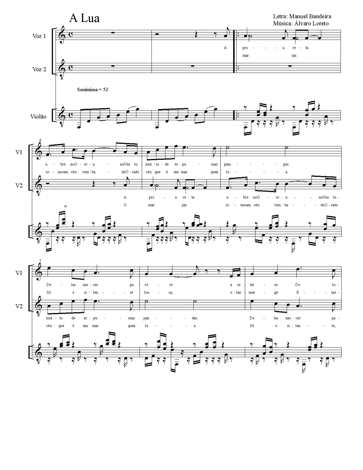 A Lua - Page 1