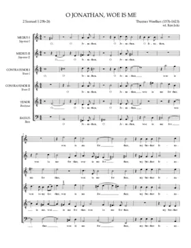 O Jonathan, woe is me