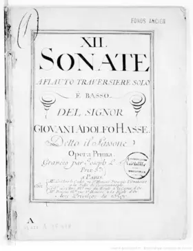 12 Flute Sonatas, Op.1