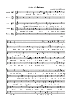 Quam pulchri sunt (1584)