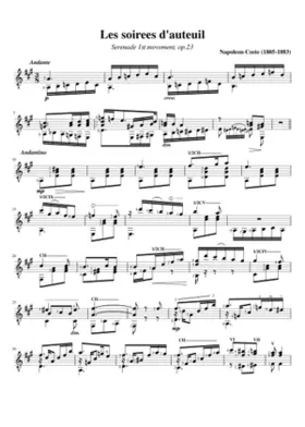 Les soirées d'Auteuil Op.23