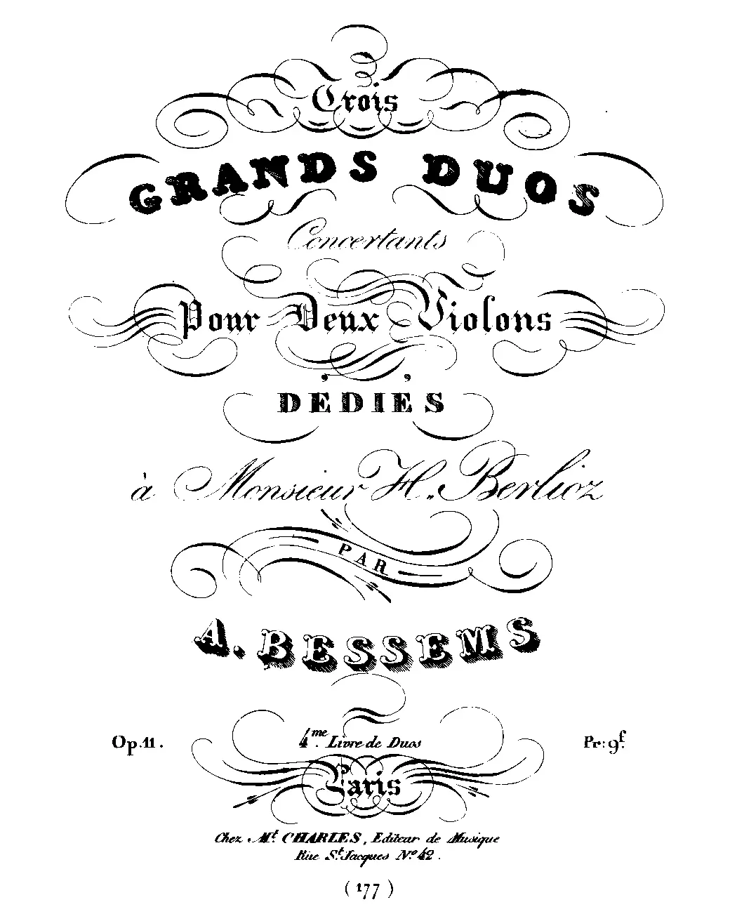3 Grands duos concertants - Page 1