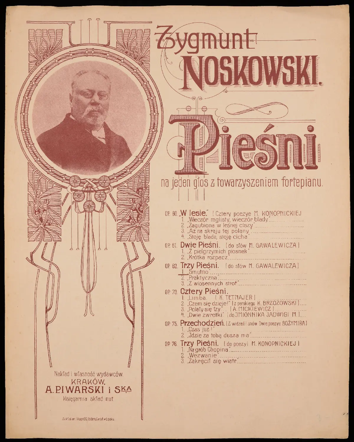 3 pieśni - Page 1