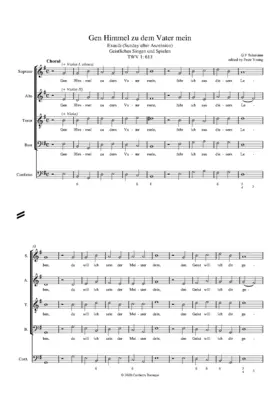 Gen Himmel zu dem Vater mein