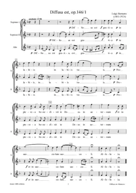 Diffusa est, op.146/1