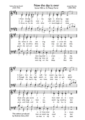 Now the day is over I