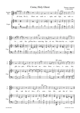 Come, Holy Ghost