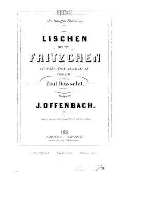 Lischen et Fritzchen