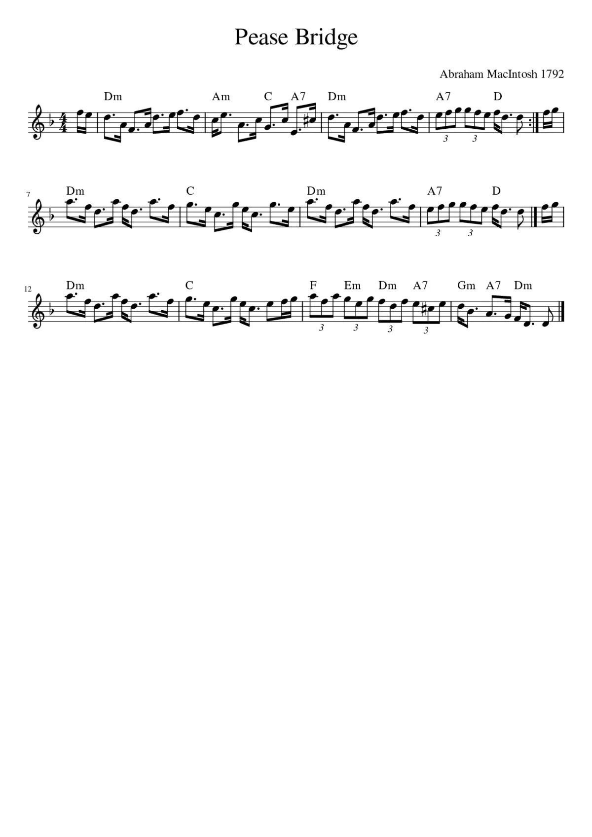 Pease Bridge - Page 1