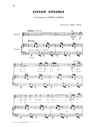 Chanson espagnole