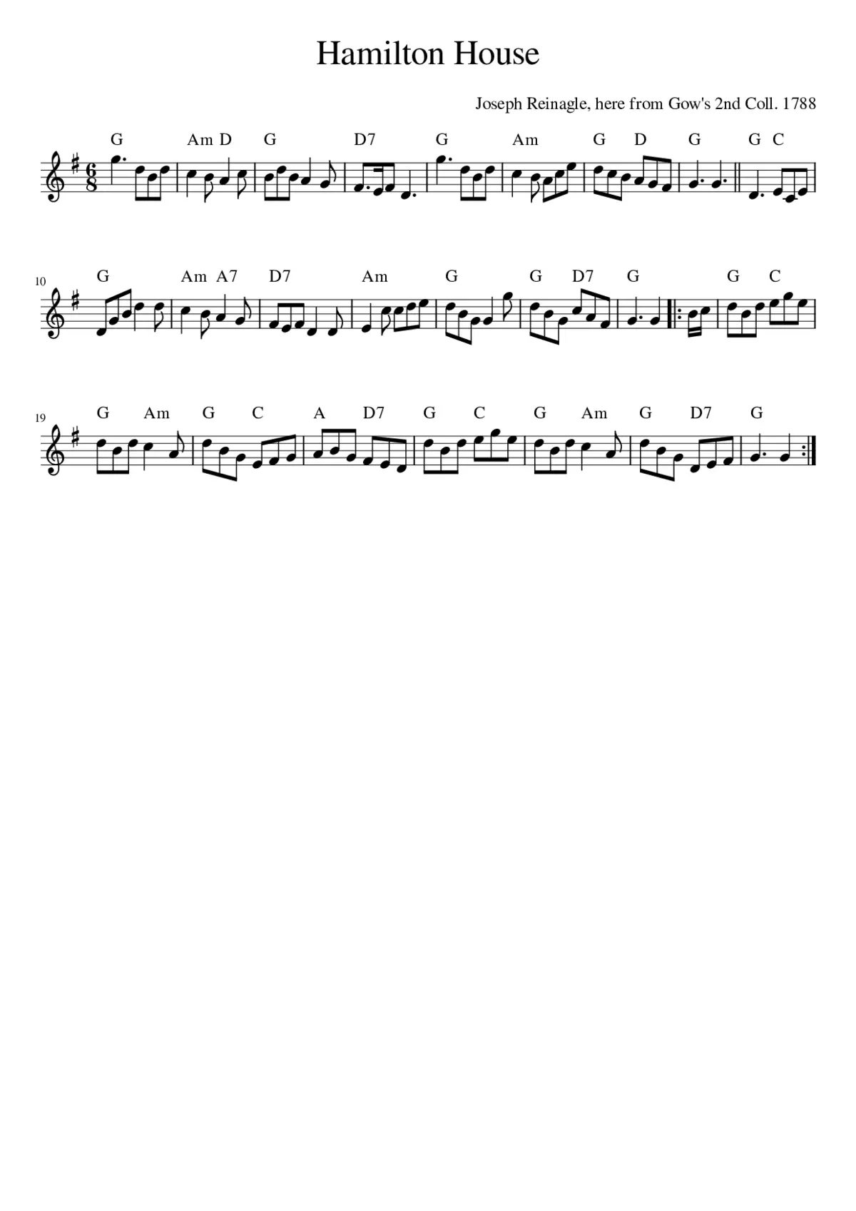 Hamilton House - Page 1