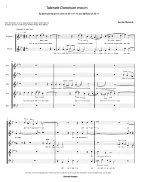 Tulerunt Dominum meum