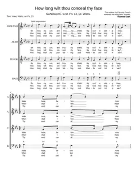 How long wilt thou conceal thy face